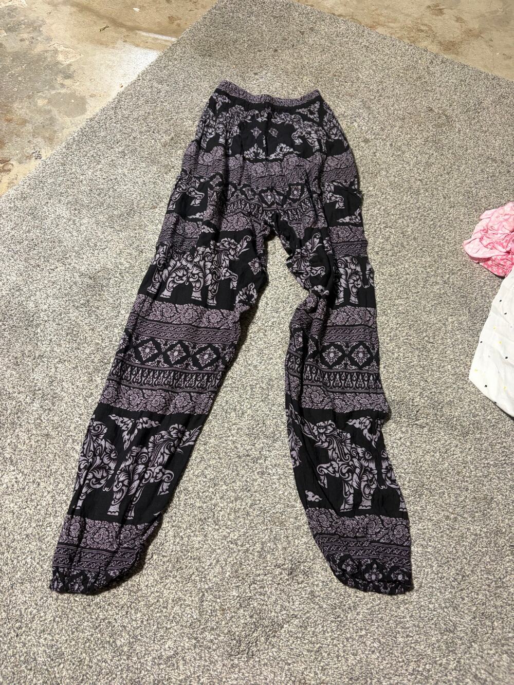 The Elephant Pants womens small baggy pull on pants